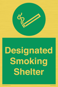 Designated Smoking Shelter